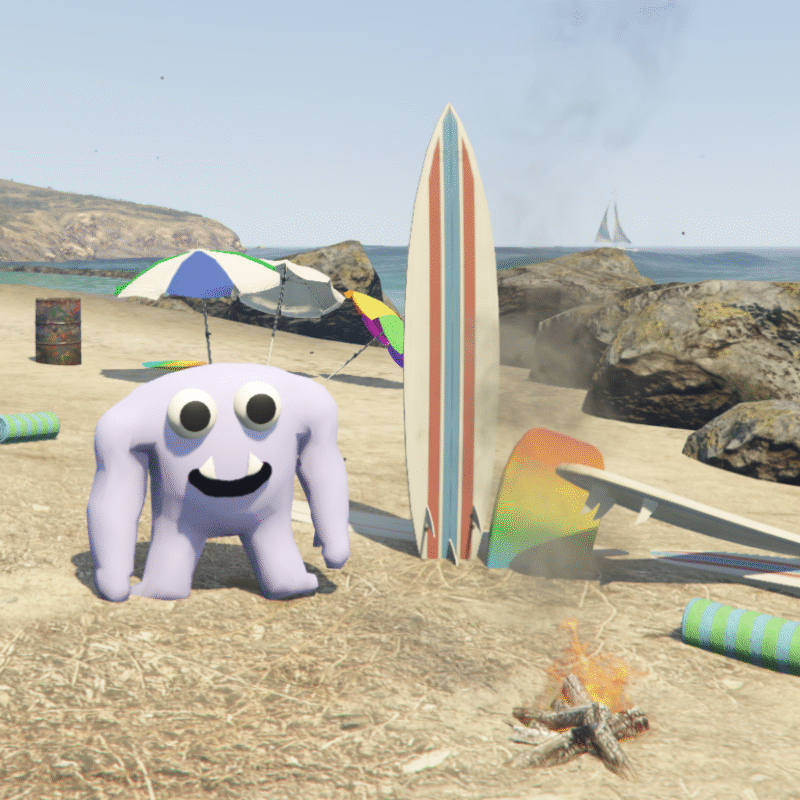 GTA 5 Mods Garden of Banban Captain Fiddles Cartoon