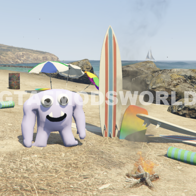 GTA 5 Mods Garden of Banban Captain Fiddles Cartoon