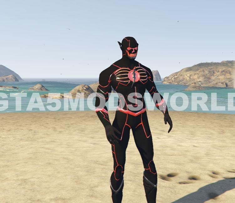 GTA 5 Mods Black Racer flash