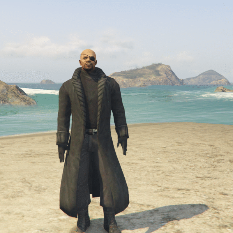 GTA 5 Mods Nick Fury
