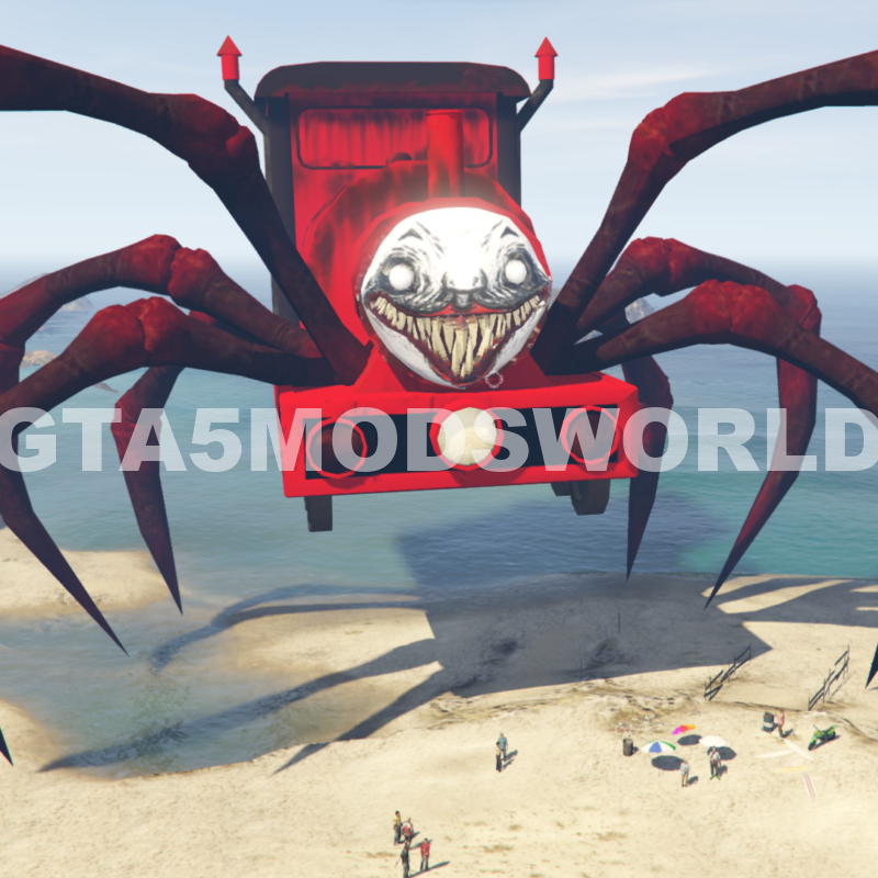 GTA 5 Mods Choo Choo Charles Big