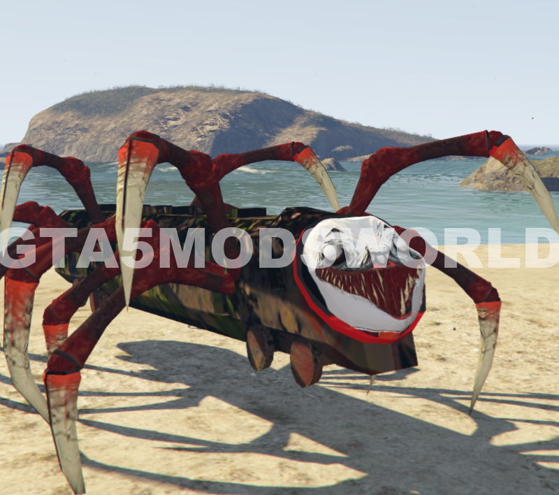 GTA 5 Mods Choo Choo Apocalyptic Train Low Poly