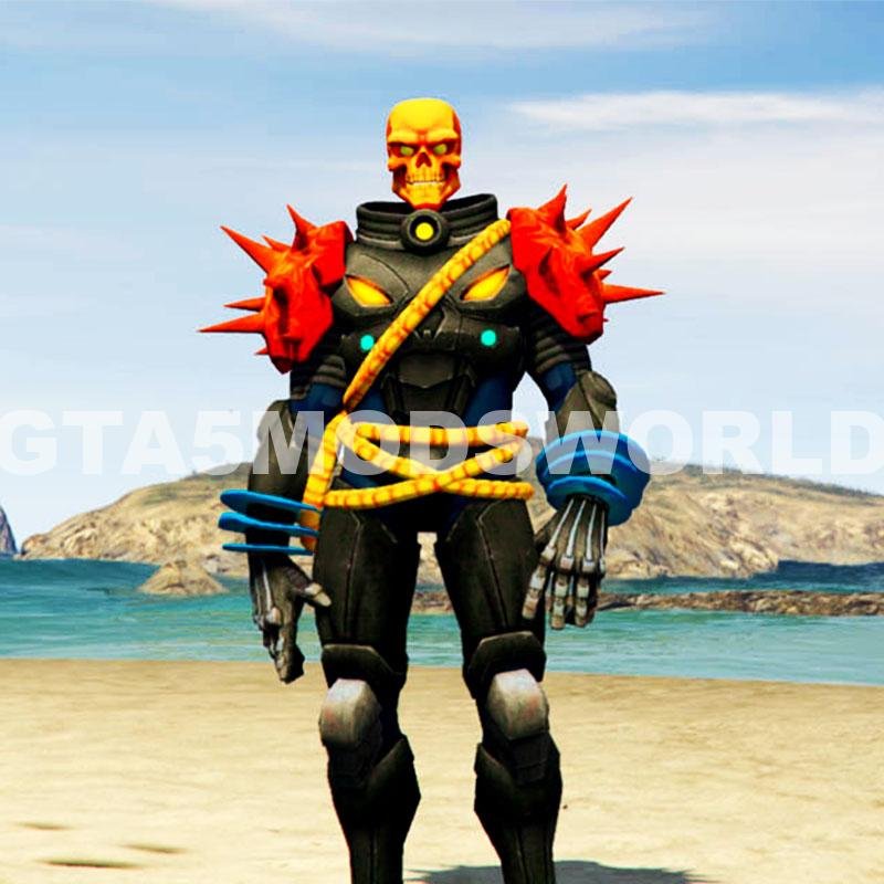 GTA 5 Mods Cosmic Ghostrider