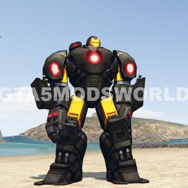 GTA 5 Mods Hulkbuster HeavyDuty