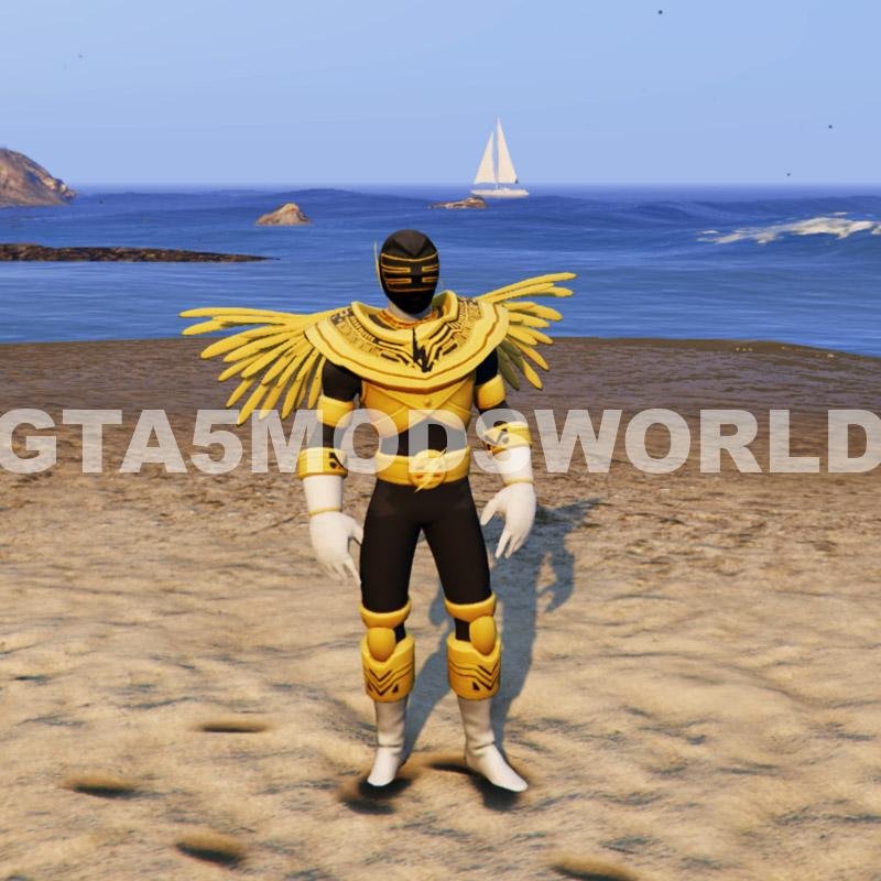 GTA 5 Mods FLASH GOLD WING