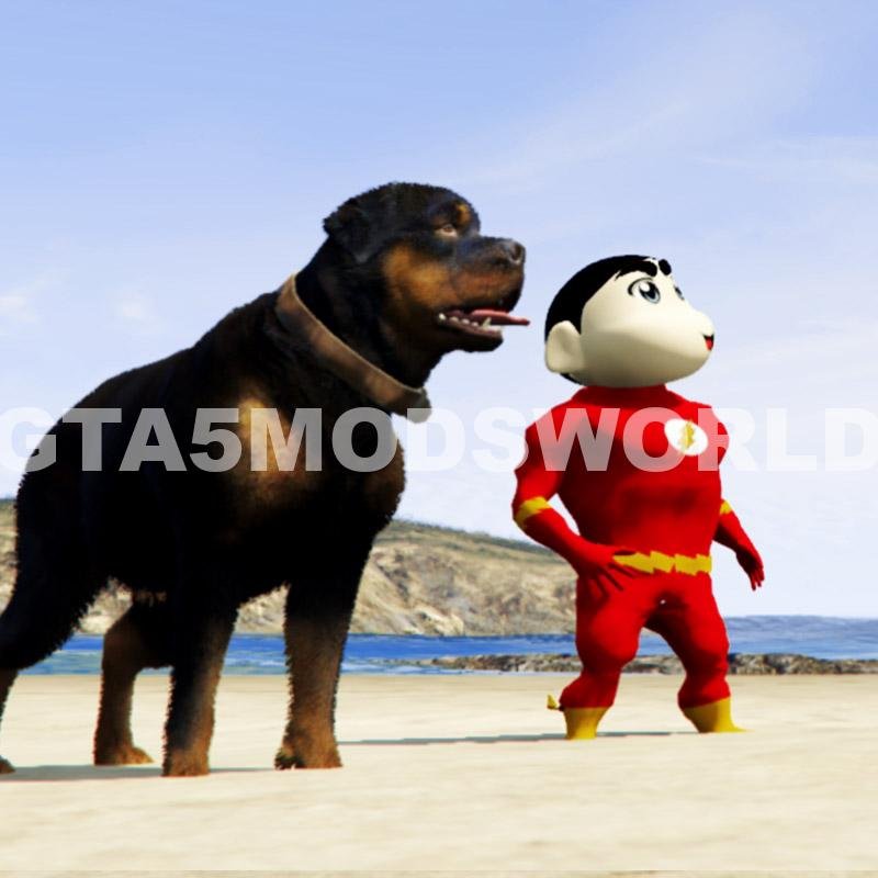 GTA 5 Mods SHINCHAN FLASH
