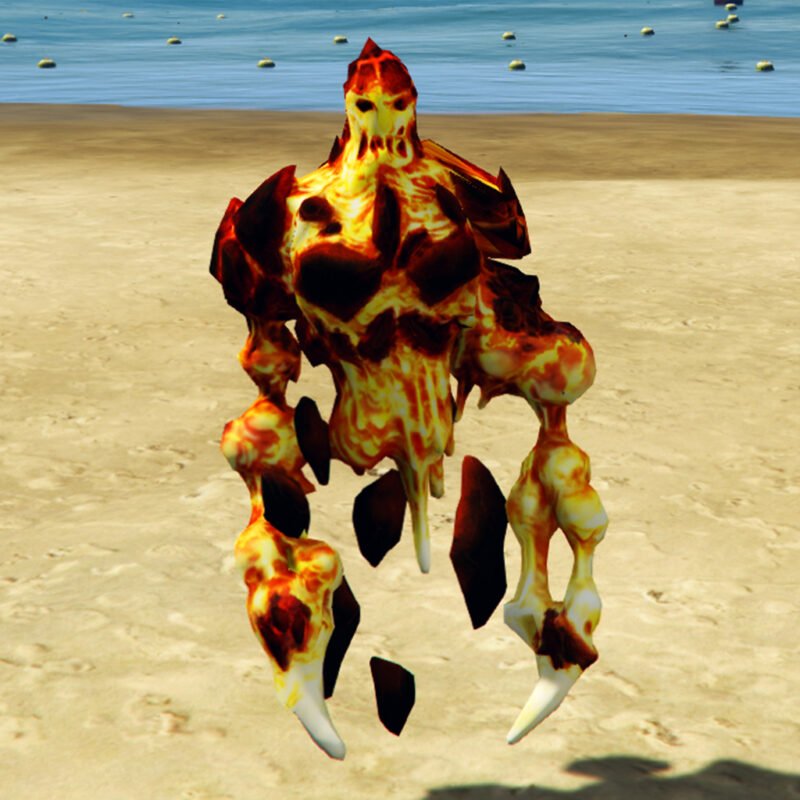 GTA 5 Mods FIRE Elemental