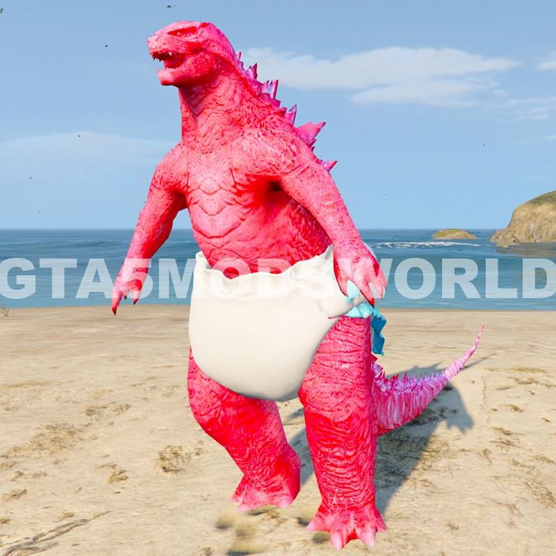 GTA 5 Mods GODZILLA DIAPER