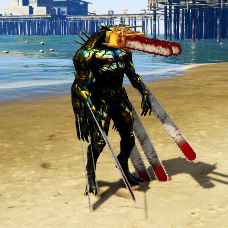 GTA 5 Mods OUTRIDER CHAINSAW