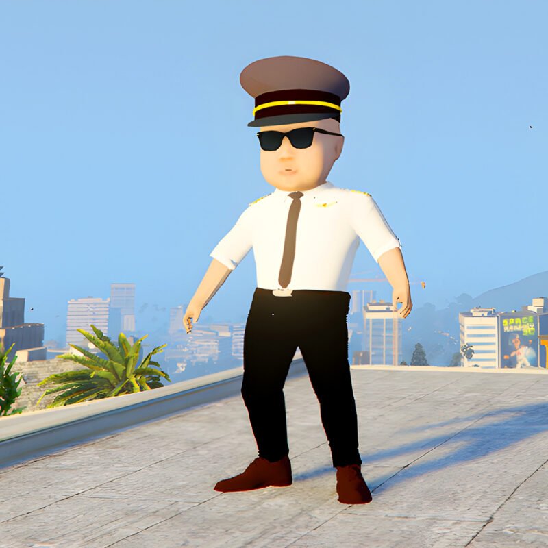 GTA 5 Mods PILOT BOY