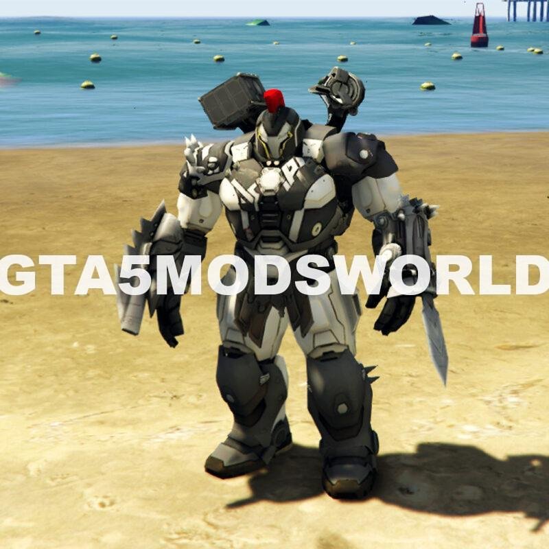 GTA 5 Mods WARMACHINE HULK