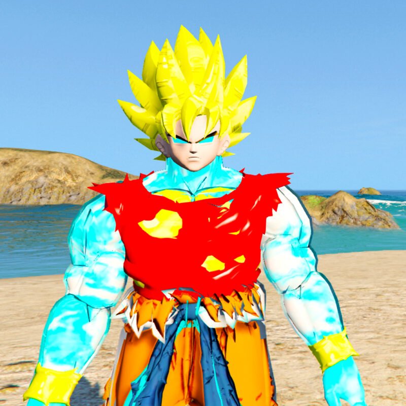 GTA 5 Mods GOKU DIAMOND 2