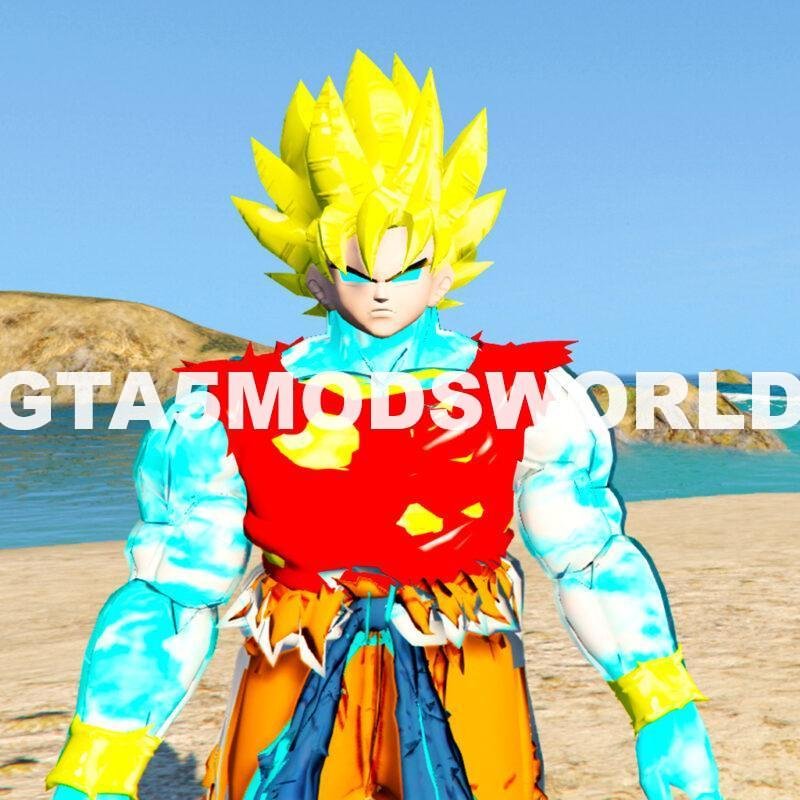 GTA 5 Mods GOKU DIAMOND 2