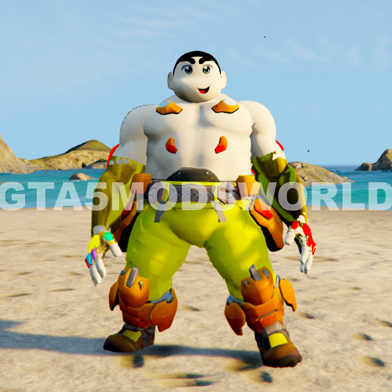 GTA 5 Mods SHINCHAN POWER 3