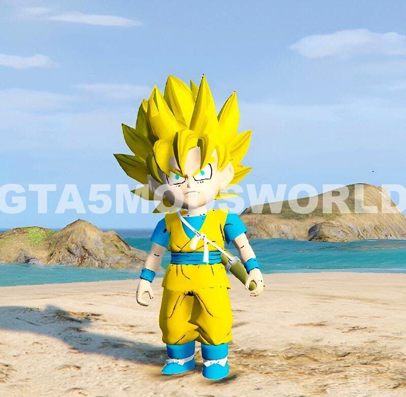 GTA 5 GOKU BOY