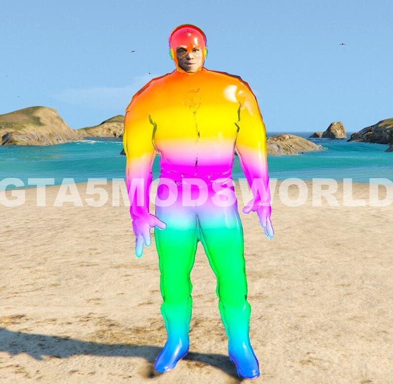 GTA 5 Mods FLASH RAINBOW 5