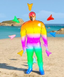 GTA 5 Mods FLASH RAINBOW 6