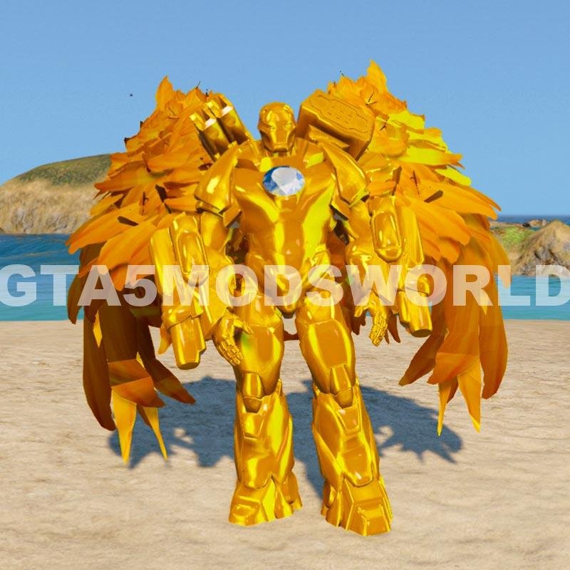 GTA 5 Mods IRONMAN GOLD 6