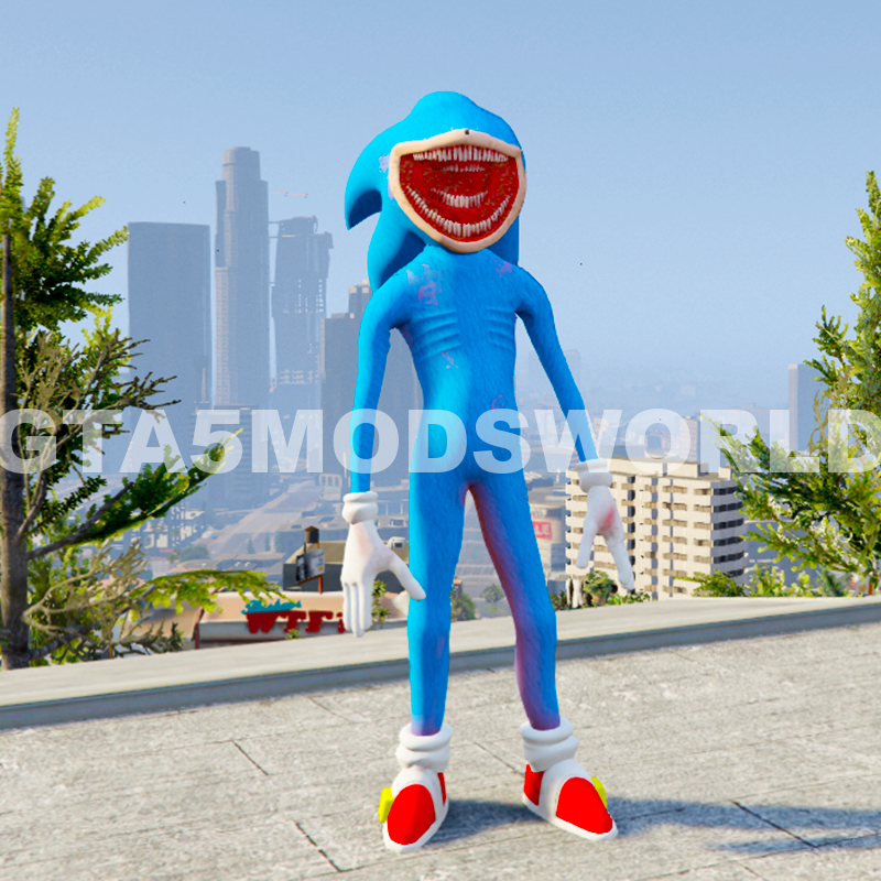 GTA 5 Mods SHIN SONIC BLUE