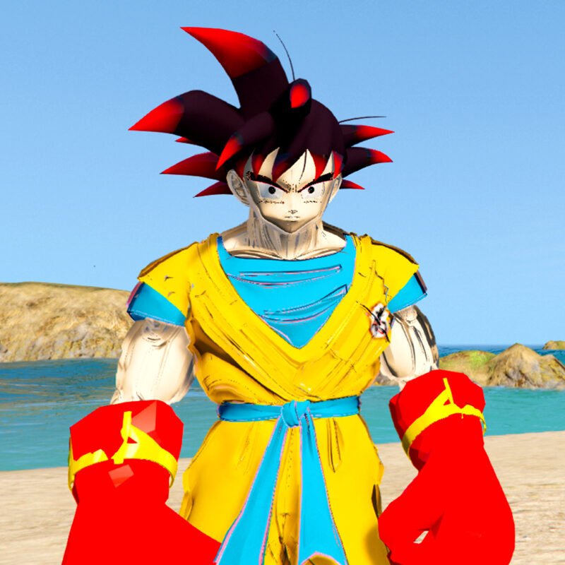 GTA 5 Mods GOKU DIAMOND 1