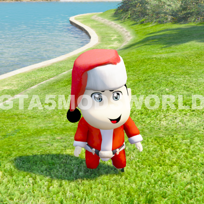 GTA 5 Mods SANTA SHINCHAN 1