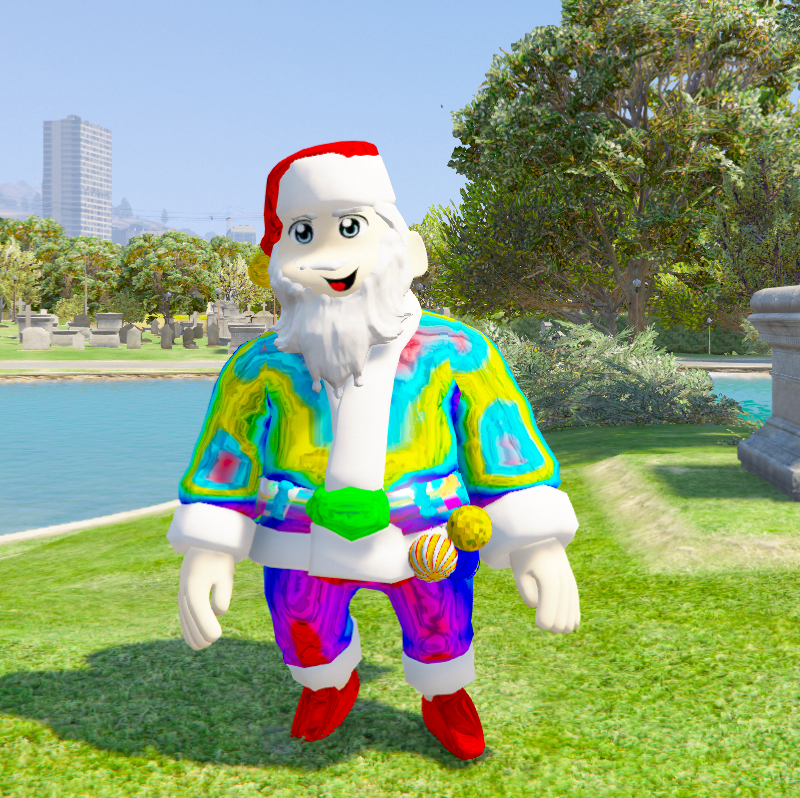 GTA 5 Mods SANTA SHINCHAN 4