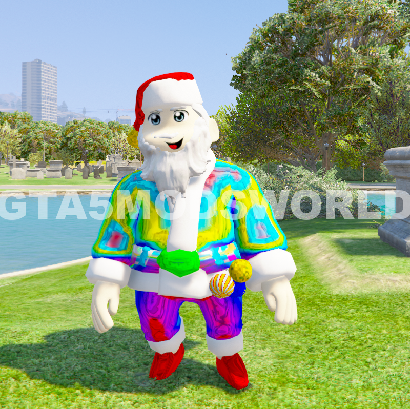 GTA 5 Mods SANTA SHINCHAN 4