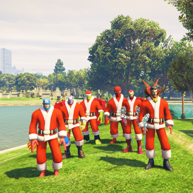 MARVEL CHRISTMAS (pack of 6)