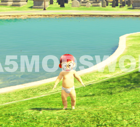 GTA 5 Mods Baby Nobita