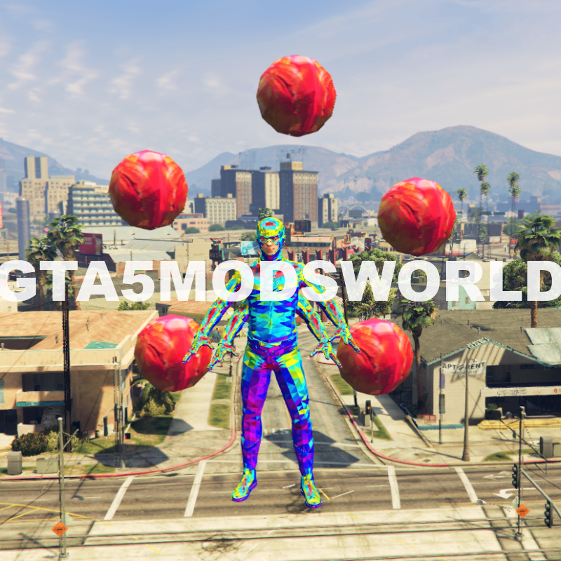 GTA 5 Mods Earth Flash 5 Elements