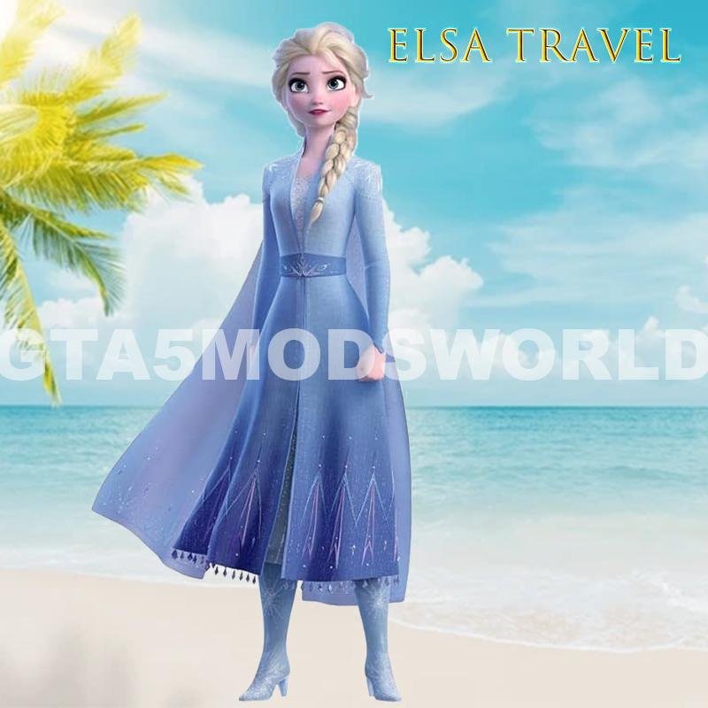 GTA 5 Mods Elsa Travel