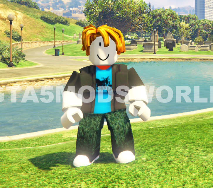 GTA 5 Mods Roblox Bacon Hair