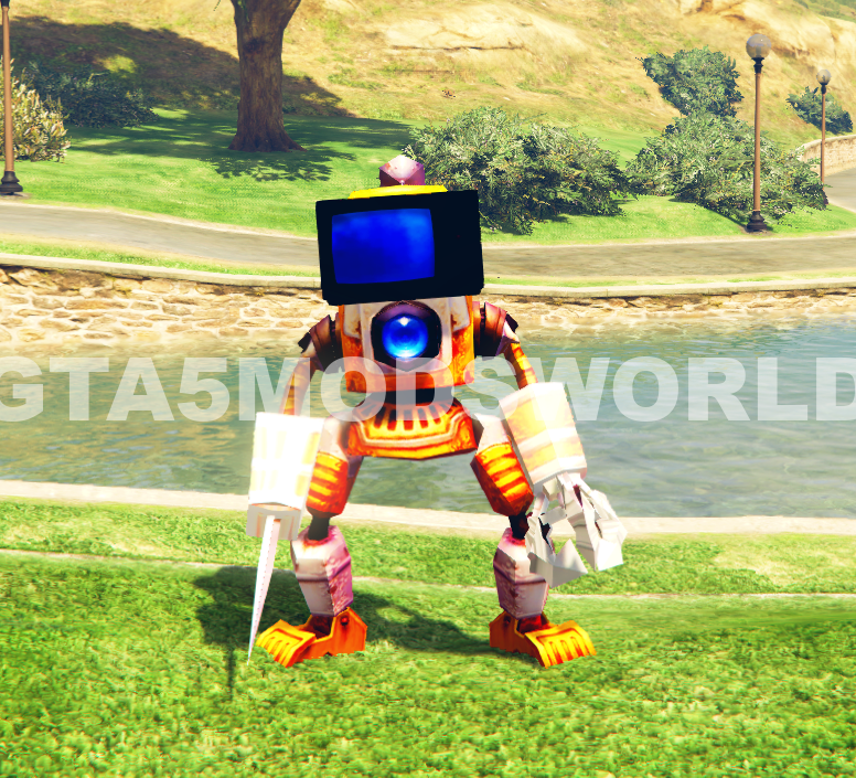 GTA 5 Mods Tvman Titan 2