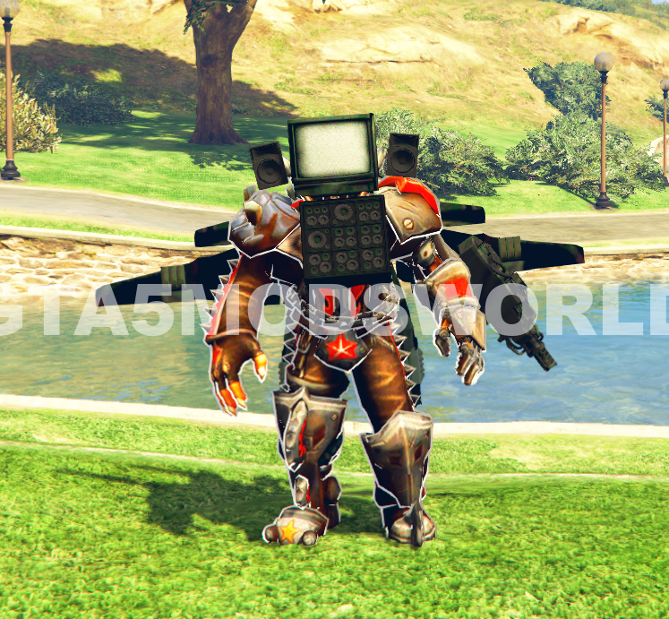 GTA 5 Mods Tvman Titan 4