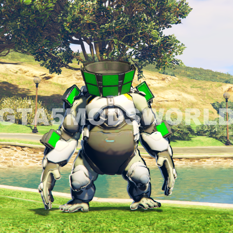 GTA 5 Mods Tvman Titan 6