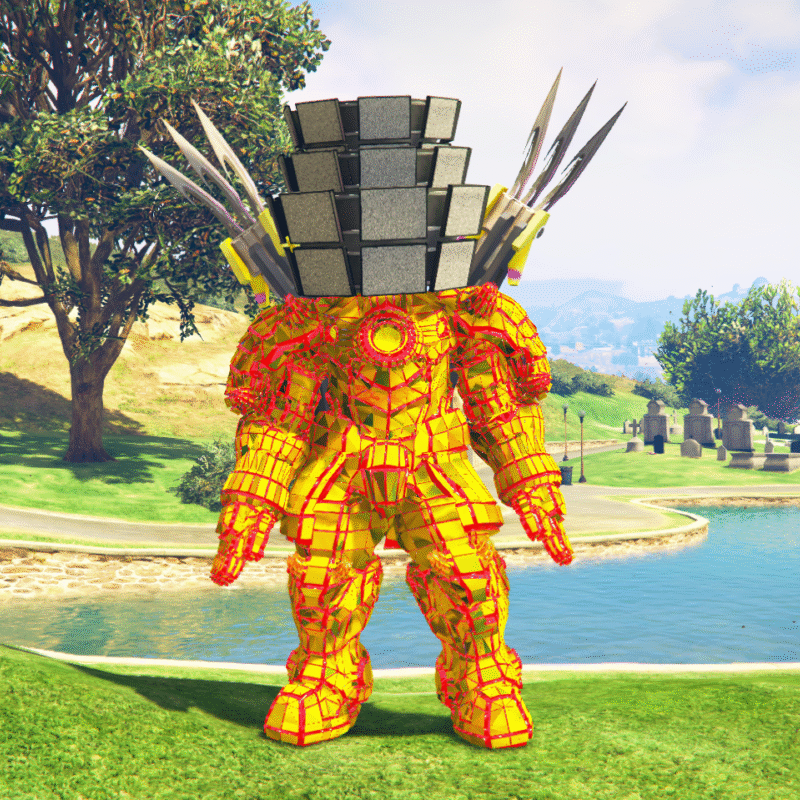 GTA 5 Mods Tvman Titan 8