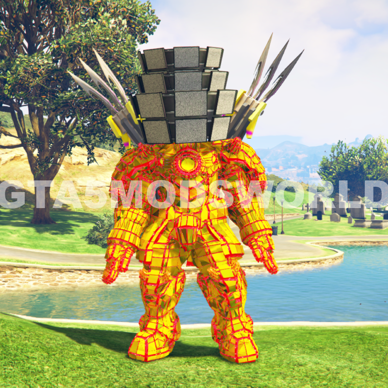 GTA 5 Mods Tvman Titan 8