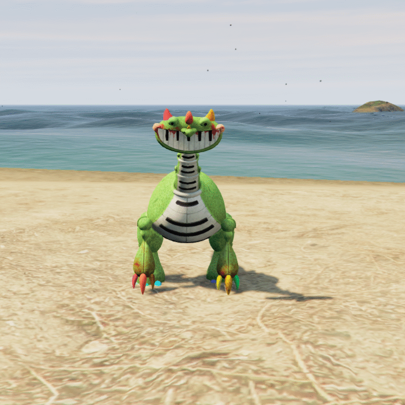 GTA 5 Mod Pianosaurus Poppy Playtime 4