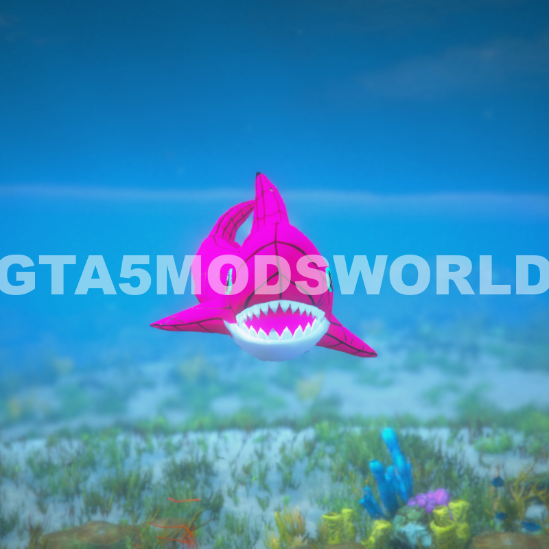 Spiderman Plushie Shark GTA 5 Mods