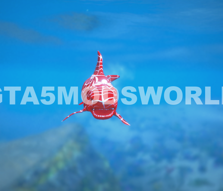 Spiderman Porbeagle Shark GTA 5 Mods