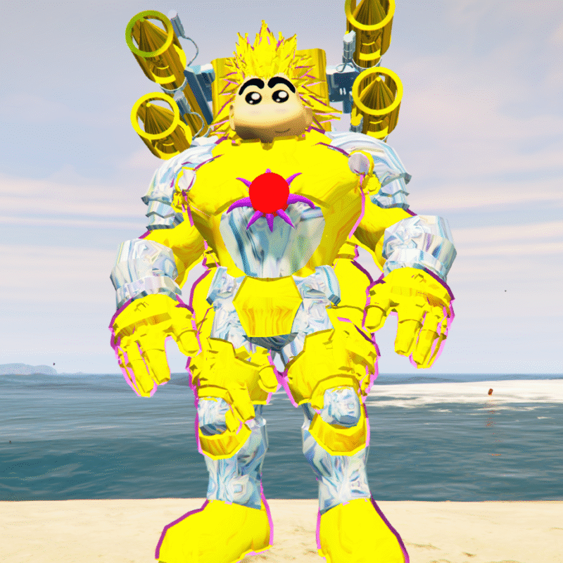 Strongest  Sinchan GTA 5 Mods