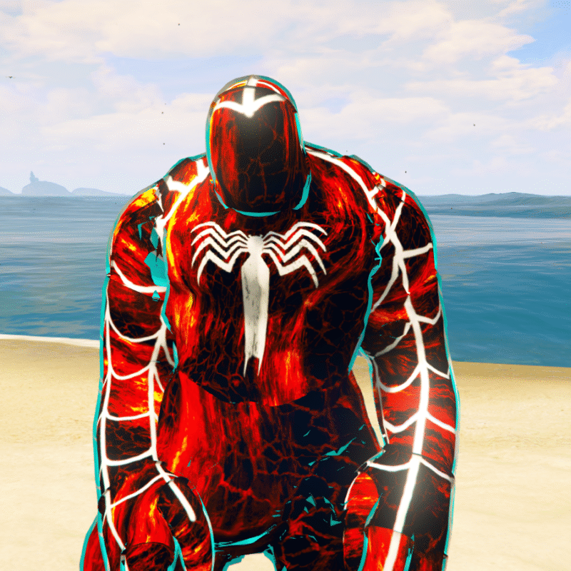 Spiderman Lava GTA 5 Mods