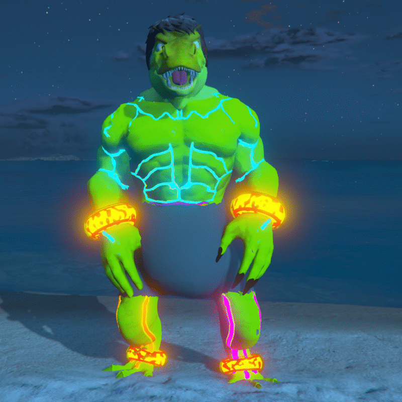 Dinosaur Hulk 6 GTA 5 Mods