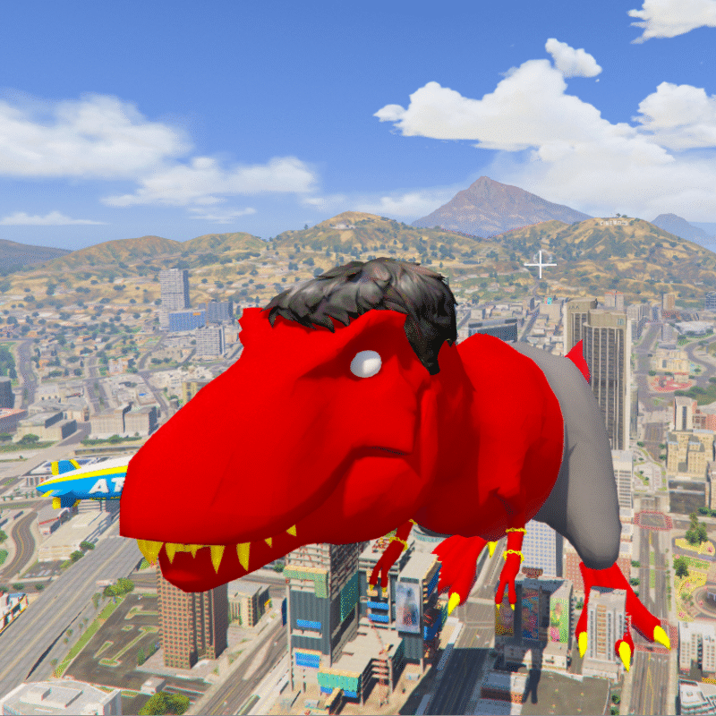 Dinosaur Hulk 8 GTA 5 Mods