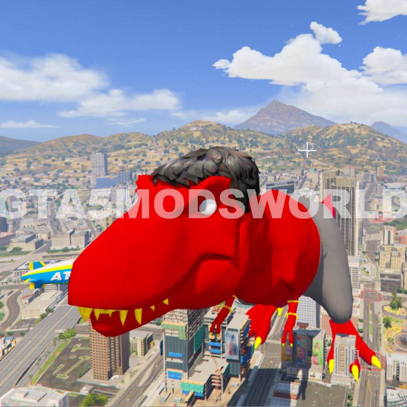 Dinosaur Hulk 8 GTA 5 Mods