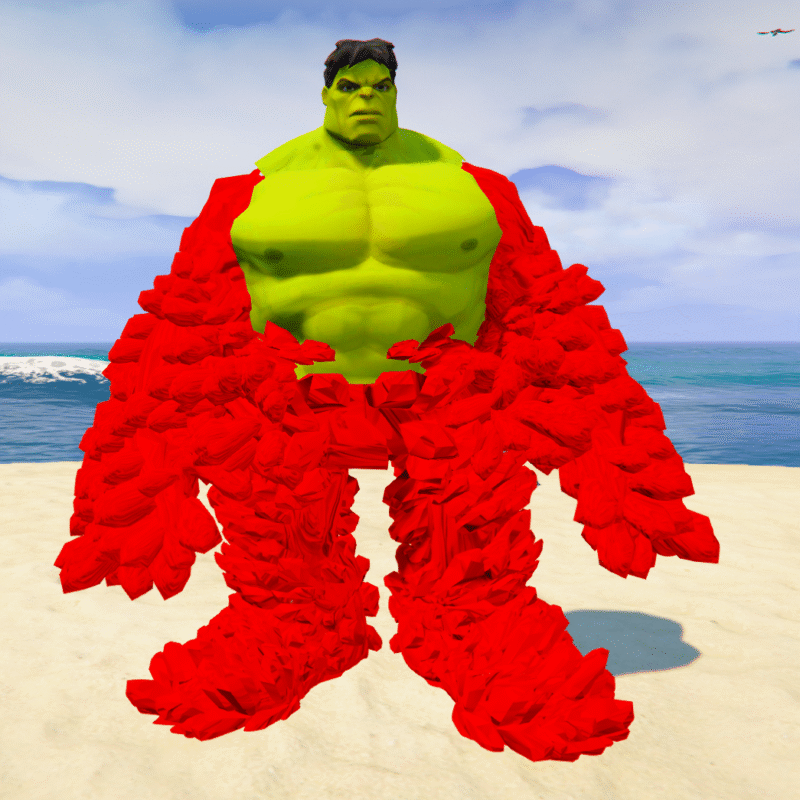 Crystle Hulk 4 GTA 5 Mods