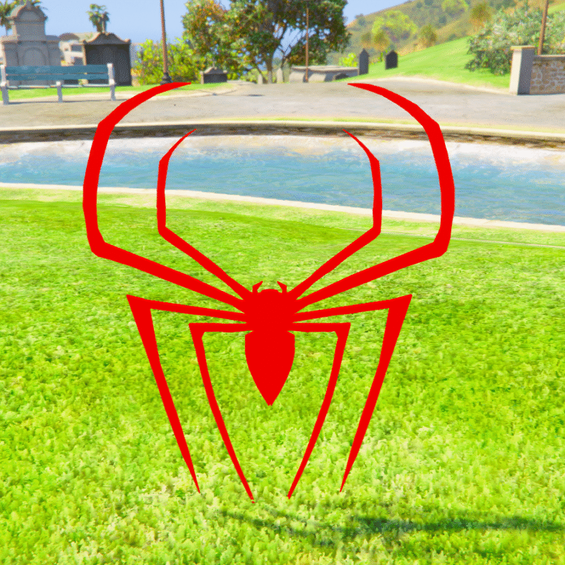 Spider Man Logo GTA 5 Props