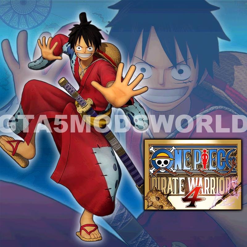 GTA 5 Mods ONE PIECE: PIRATE WARRIORS 4 Luffy Costume 'Luffytaro'