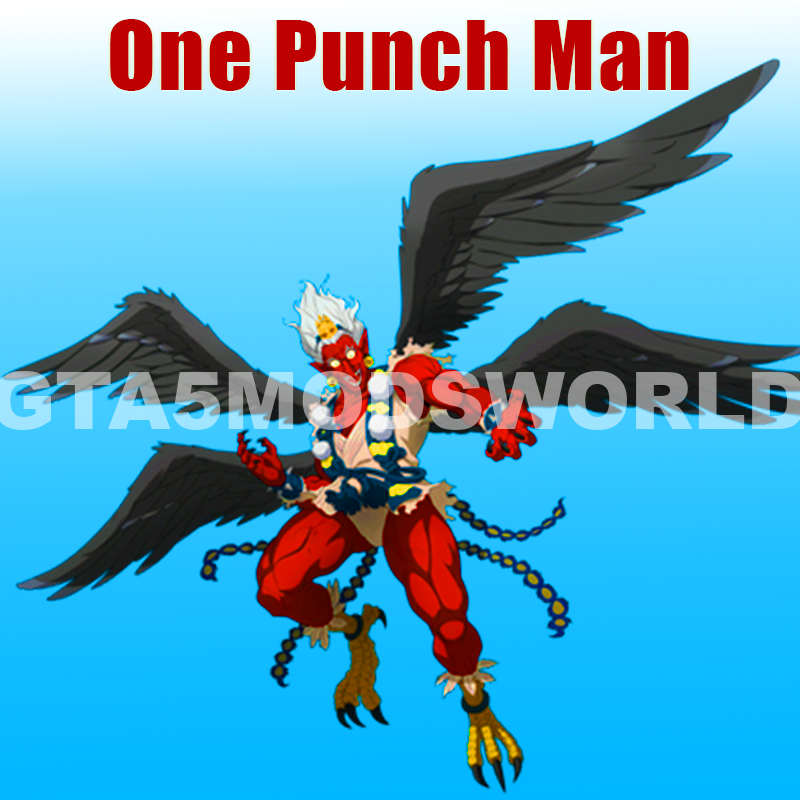 GTA 5 Mods The Sky King (One Punch Man)