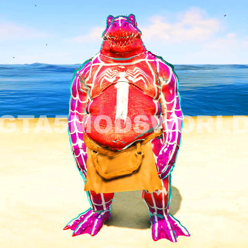 Spiderman Crocodile GTA 5 Mods